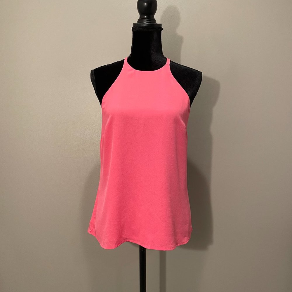 Annie Griffin Womens 100% Silk Poly Lined Razor Back Tank sz M No Labels NWOT - Picture 6 of 6
